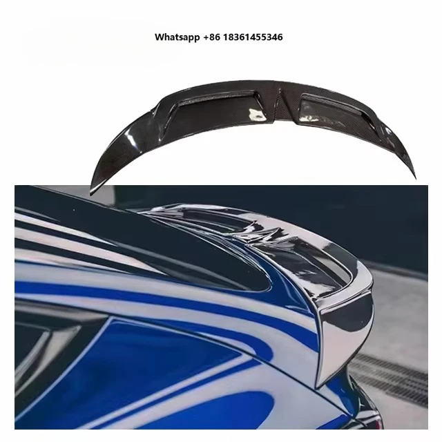 

For Model Y Carbon Fiber Spoiler Body Kit Model Y Upgrade Carbon Fiber Rear Spoiler Wing