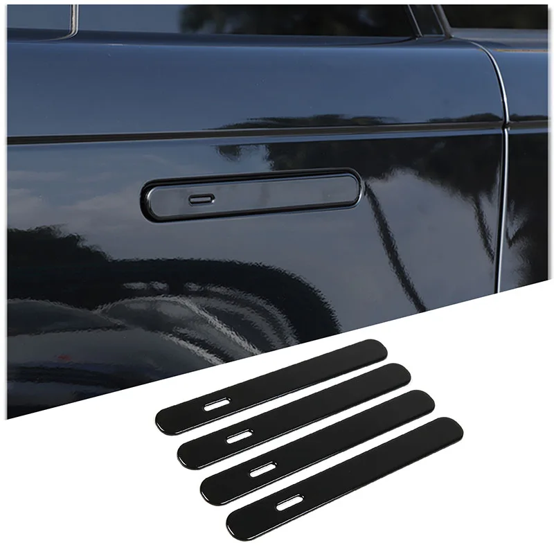 

For Land Rover Range Rover Sport Vogue 2023-2024 Auto Accessories ABS Black Car Exterior Door Handle Cover Trim Sticker