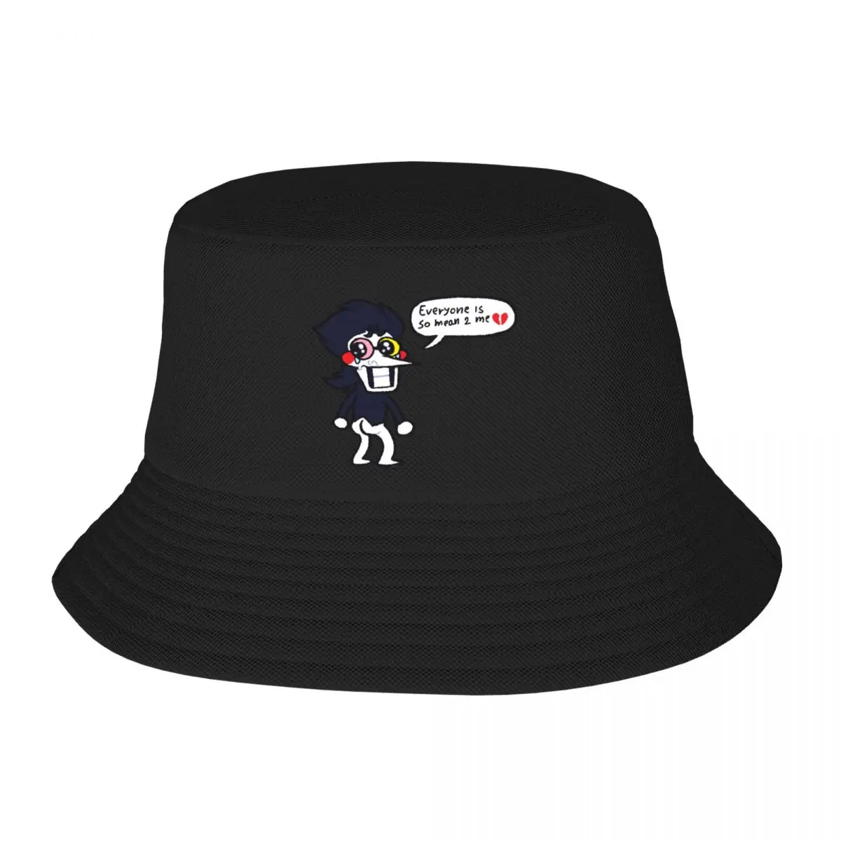 Spamton - Everyone is so mean 2 me Bucket Hat custom Hat Icon hard hat Uv Protection Solar Trucker Hats For Men Women's