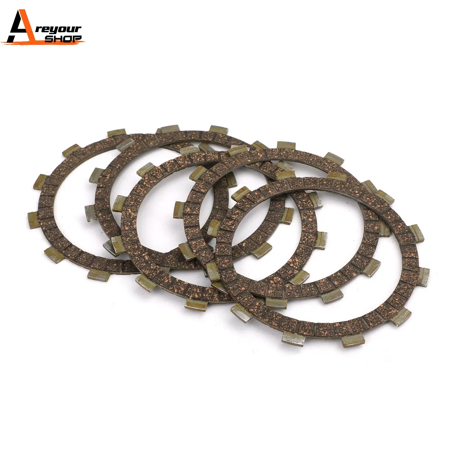 Areyourshop fit for Yamaha XS250 SE/C YZ250 IT250 Clutch Friction Plate Kit Set 4H7-16321-02 Motorcycle Accessories Parts