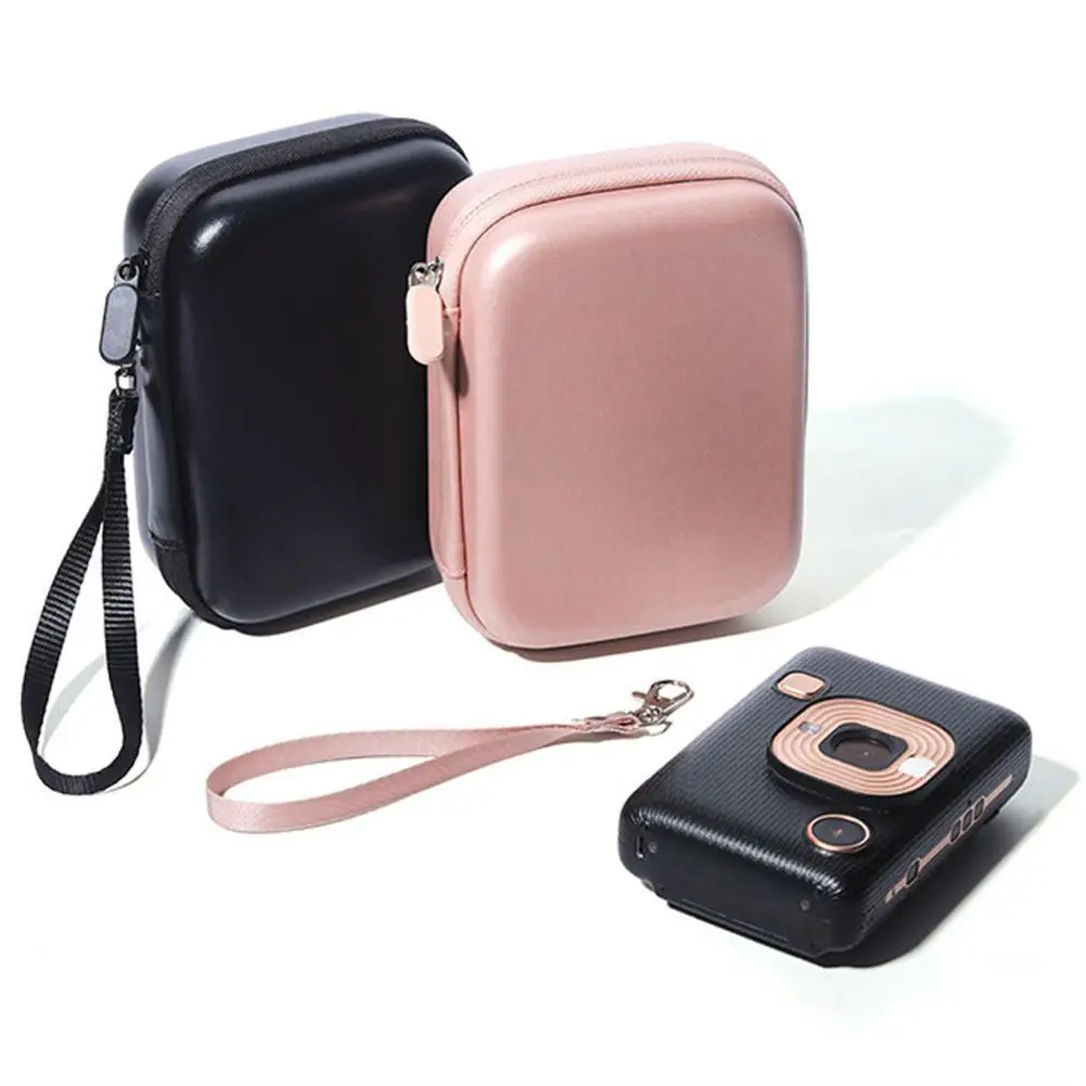 Universal Protective Case Hard Shell Carrying Bag With Inner Pocket Compatible For Fujifilm Instax Mini 11/EVO/Link/Liplay