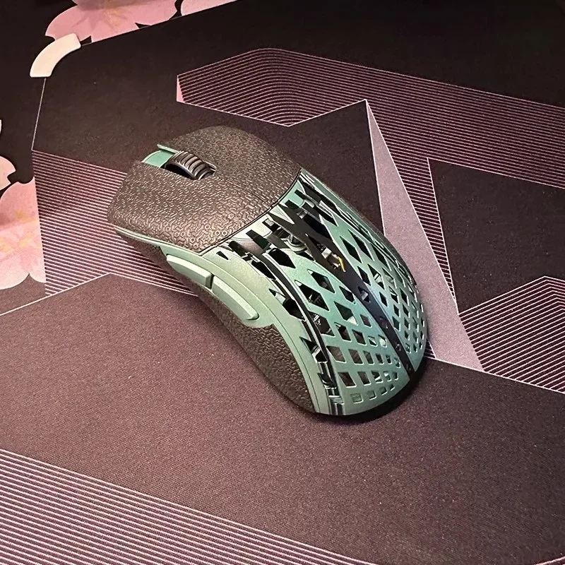 1 Set Mouse Anti Slip Sticker For Pwnage StormBreaker SB Mice Non-Slip Anti Sweat Tape Snowflake/Lizard Texture Thin Style