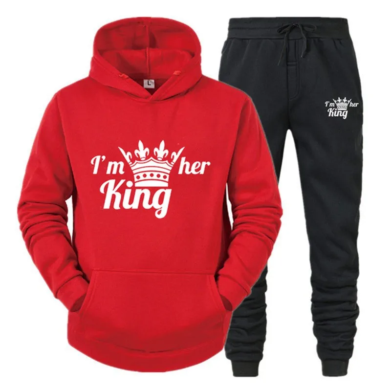 Men and Women's Hoodies and Sweatpants Sets, Sports Clothing, Women's Pants Track Suits Brand Sweater Male Fashion 2 Pcs