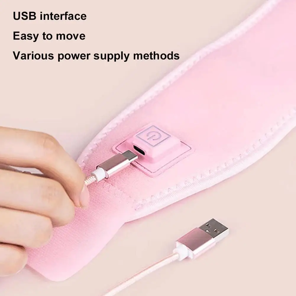 

New 1pcs Hand heating wristband Support Brace Wrap Heated Hand Warmer Compression Pain Relief Wristband Belt Sanitizer Band