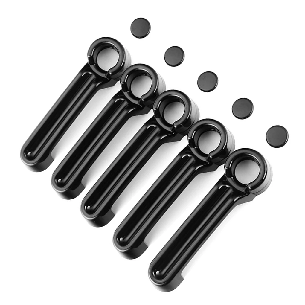 

5 штук прочных аксессуаров для дверных ручек, стильные декоративные накладки на дверные ручки