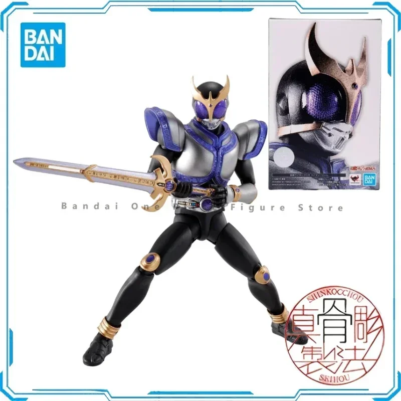 

In Stock Original SHF Bandai Real Bone Sculpture Kamen Rider Kuuga Titan Form Action Figure Animation Toy Gift Model Hobby