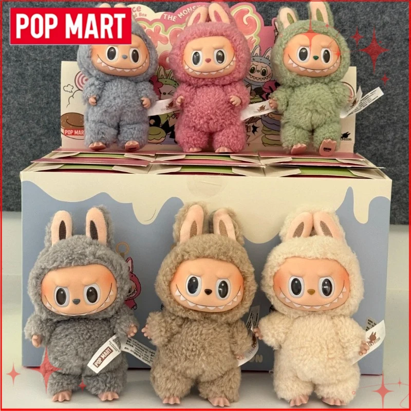

POP MART Genuine LABUBU THE MONSTERS Exciting Macaron Series Blind Box Vinyl Plush Doll Ornament Pendant Halloween Gifts