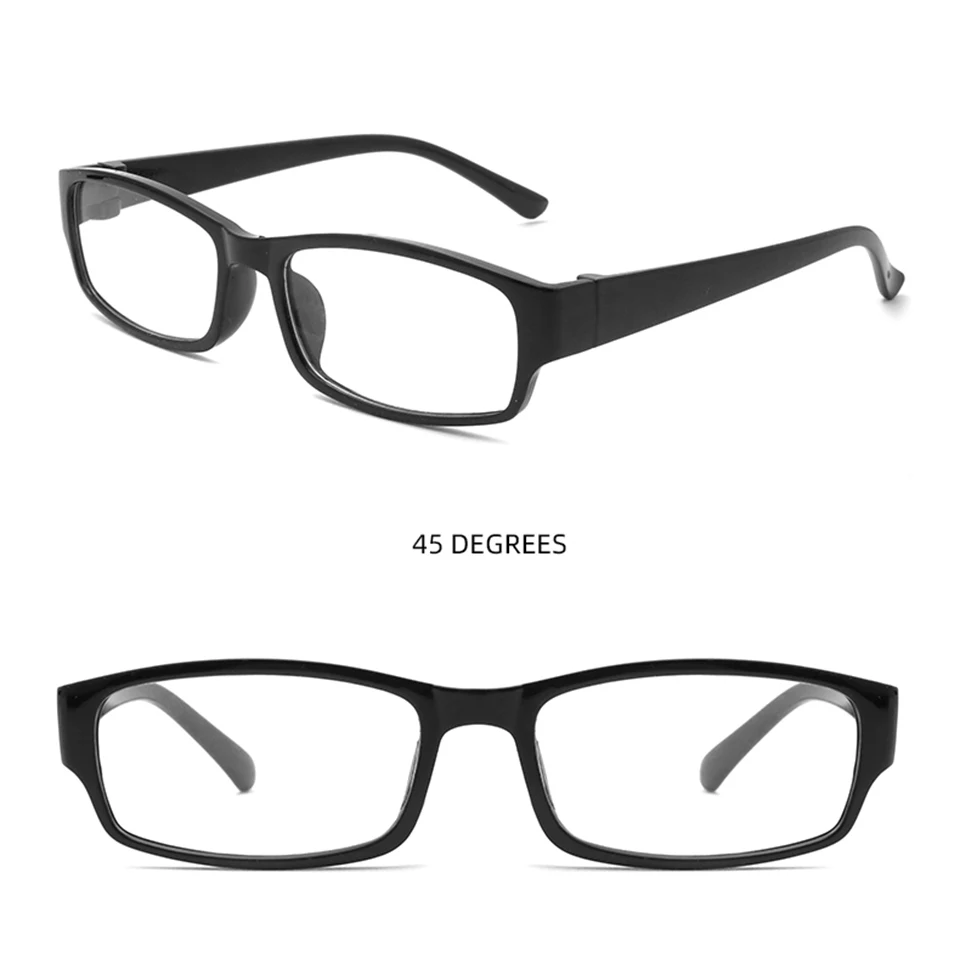 NONOR Black Reading Glasses Men +0.5 to +2.5 Power Readers Automatic Focus Eyeglass Women Resin HD Magnifier