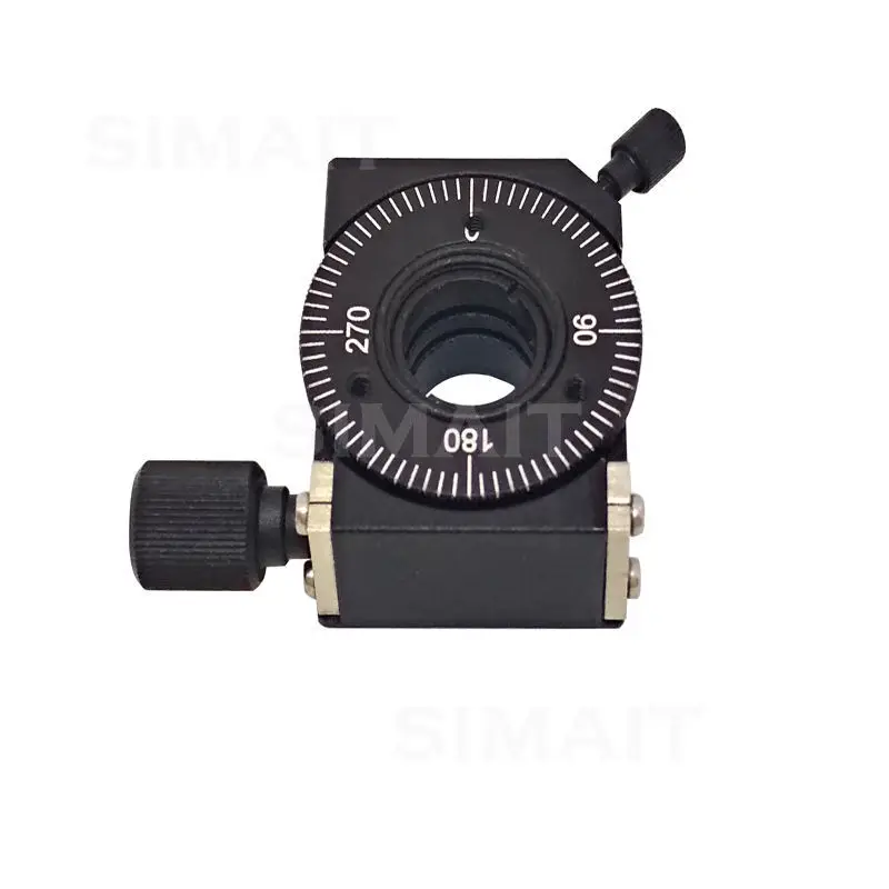 PT-SD202 360° Manual Precision Rotation Stage 29mm Table 0.2KG Load Optical Rotary Platform