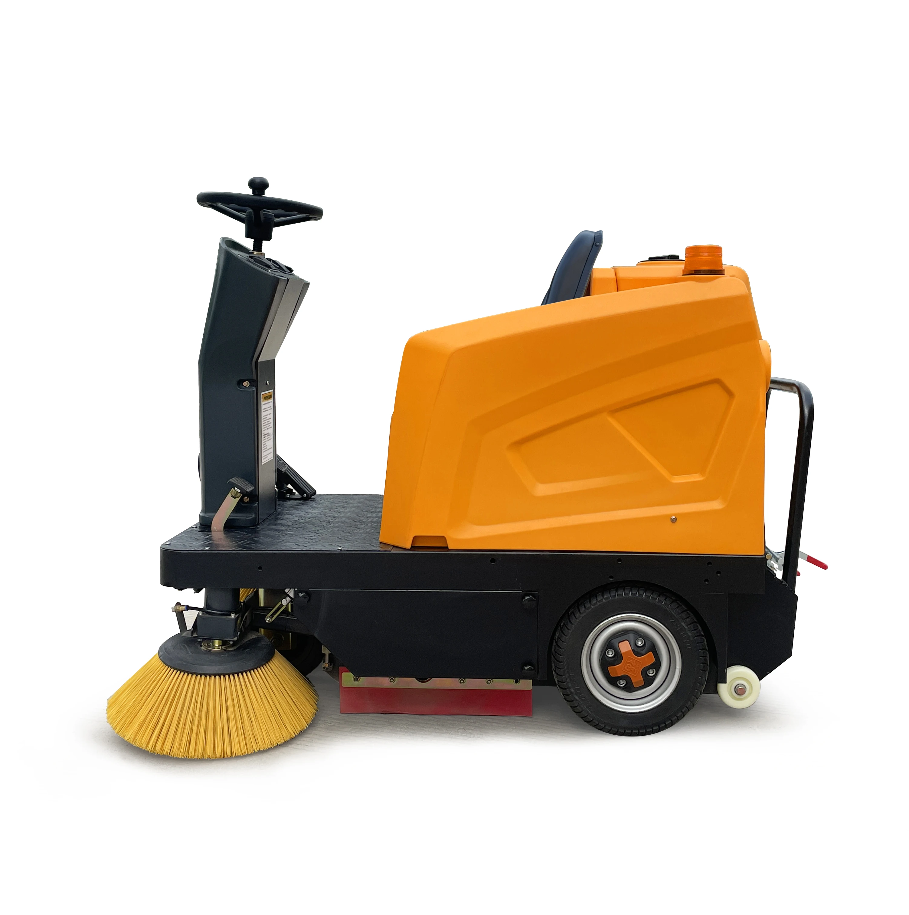 

Electric Ride-On Floor Cleaning Machine New Condition Street Scrubbers-Sweepers with Brushless Motor