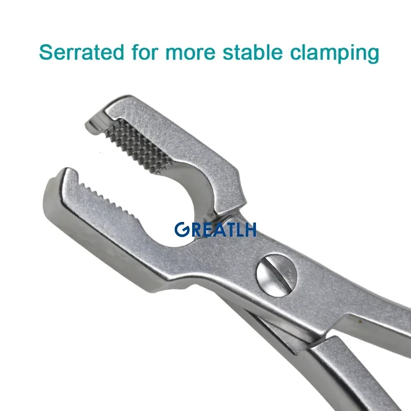 Orthopedic Sciatic Reduction Forceps Stainless Steel Multi Tooth Bone Biting Forceps Orthopedic Instrument
