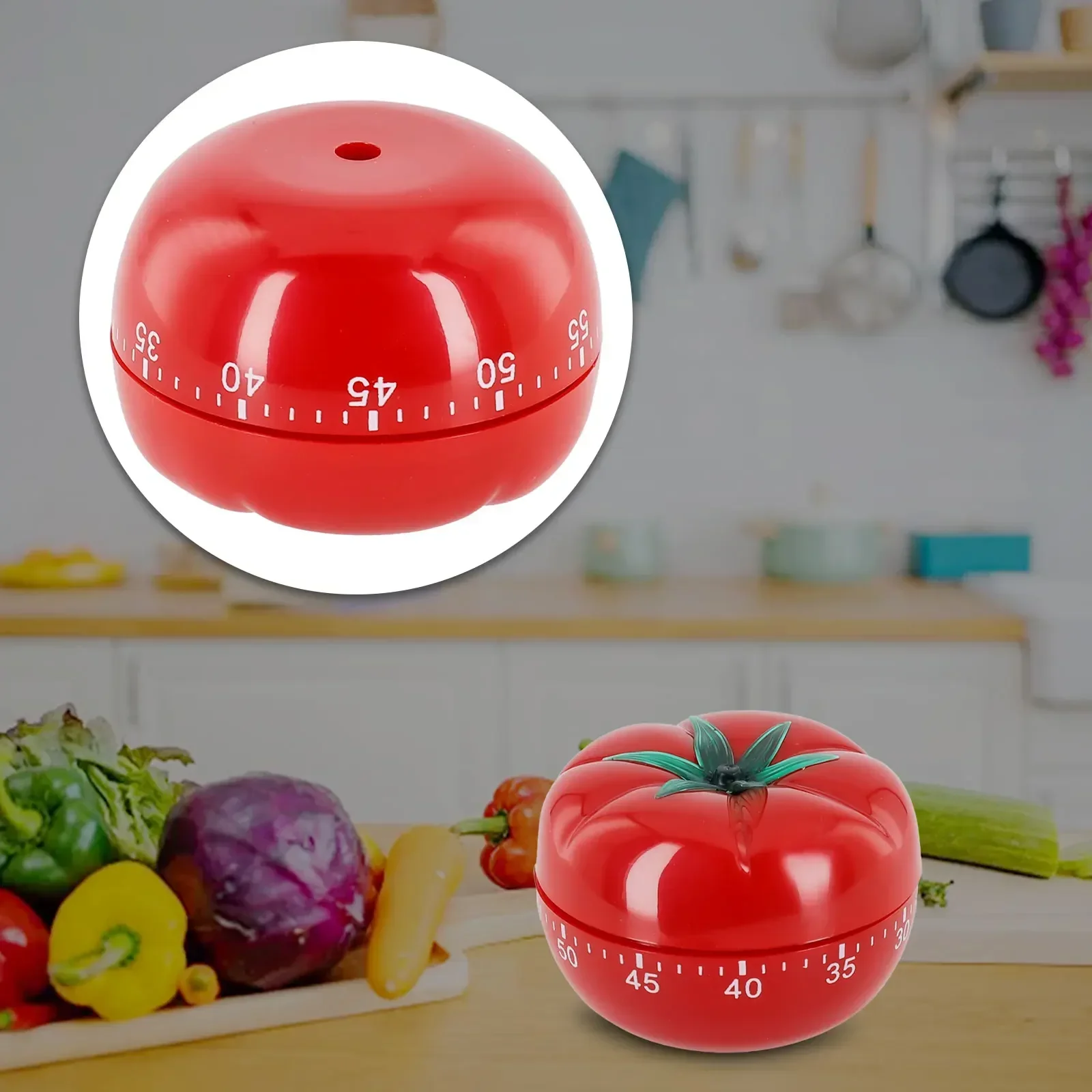 Tomato Timer Mechanical Countdown Electronic Kitchen Timer Alarm Clock Mechanical Timer Tools Kitchen Timer No Cooking Kids