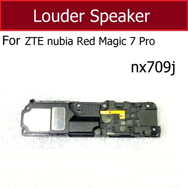 Loud Speaker Buzzer Ringer Module For ZTE Nubia Red Magic 7 Pro NX709J Bottom Loudspeaker Sound Module Receiver Repair Parts New