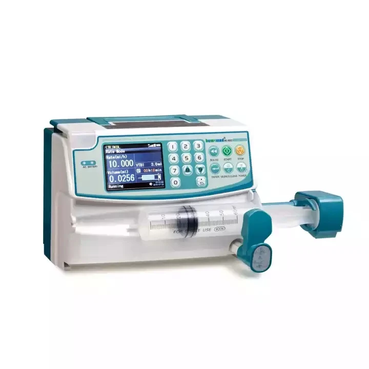 Real Time Alarm Battery Good Quality Infusion Syringe Pump