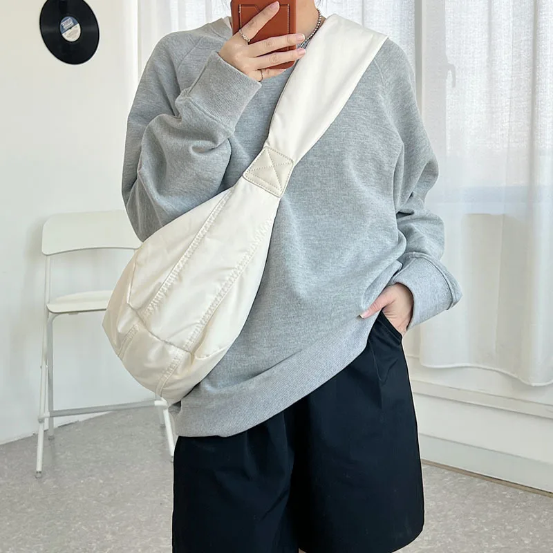 

Черные сумки через плечо, женские дизайнерские карманы, парусиновая сумка-тоут большой вместимости, темная академия, ретро сумка через плечо, унисекс, BF, японский стиль