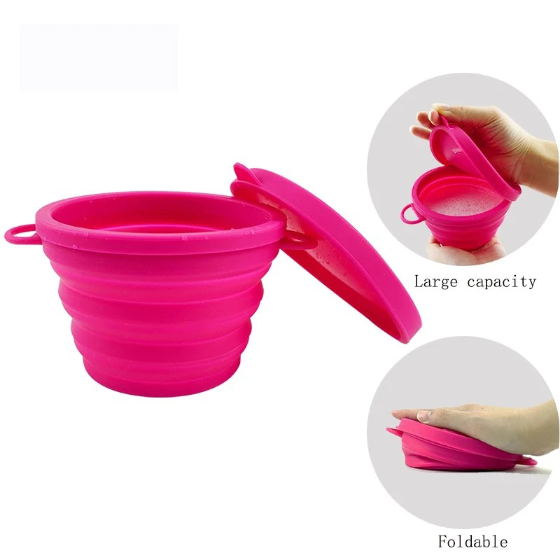 Wide Base Esterilizador Copa Menstrual 550Ml Silicone Cup Box Collapsible Higiene Health Care Products mestrual cup sterilizer