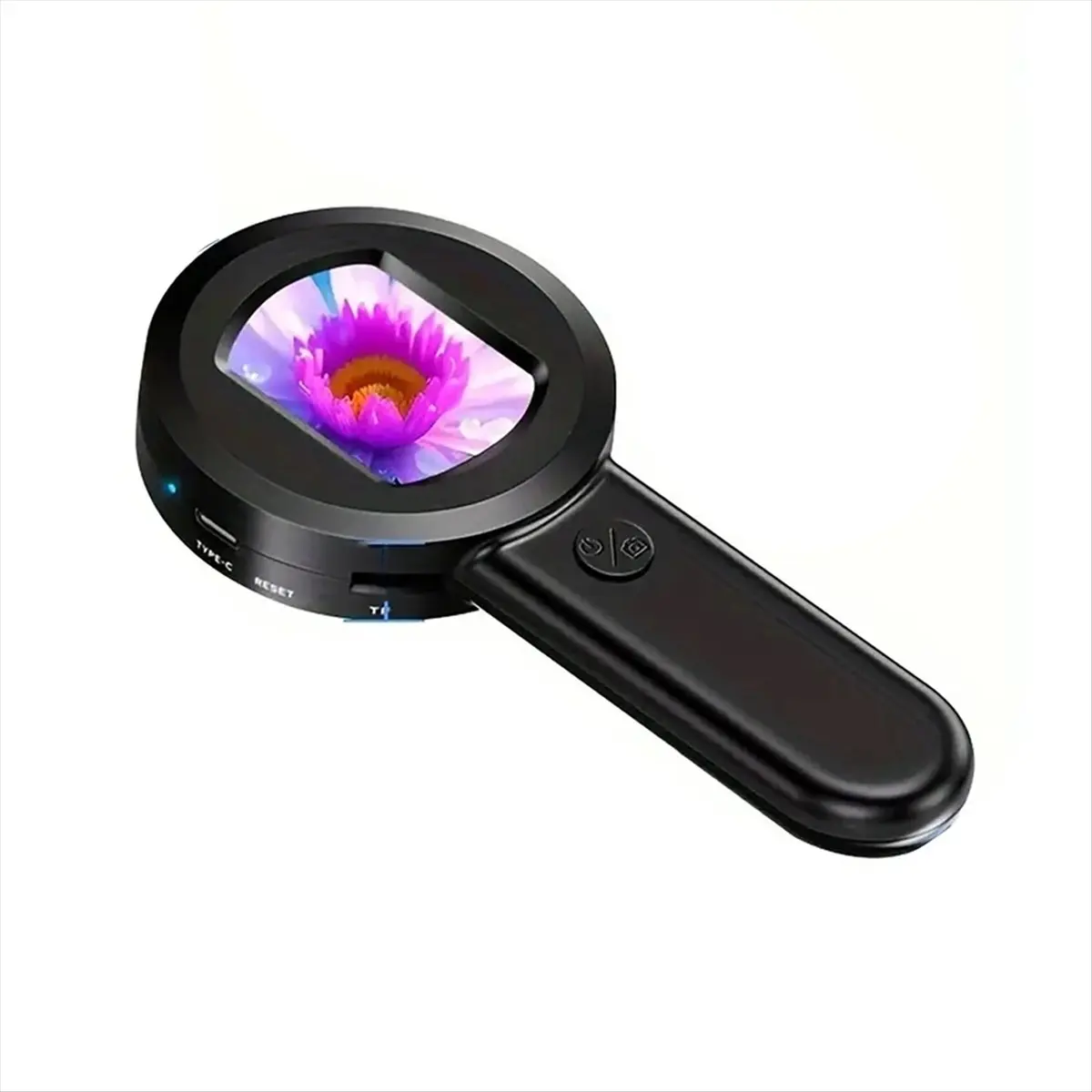 X10A 100X Microscope for Adults Kids Handheld Coin Magnifier with Light for Error Coins Collector Portable Jewelers Loupe