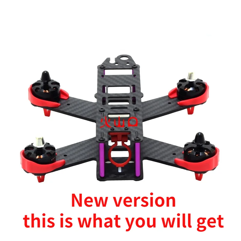 Mini 210mm 210 QAV210 180mm 180 QAV180 Pure Carbon Fiber Quadcopter Frame Kit for LS-210 FPV Racing Drone