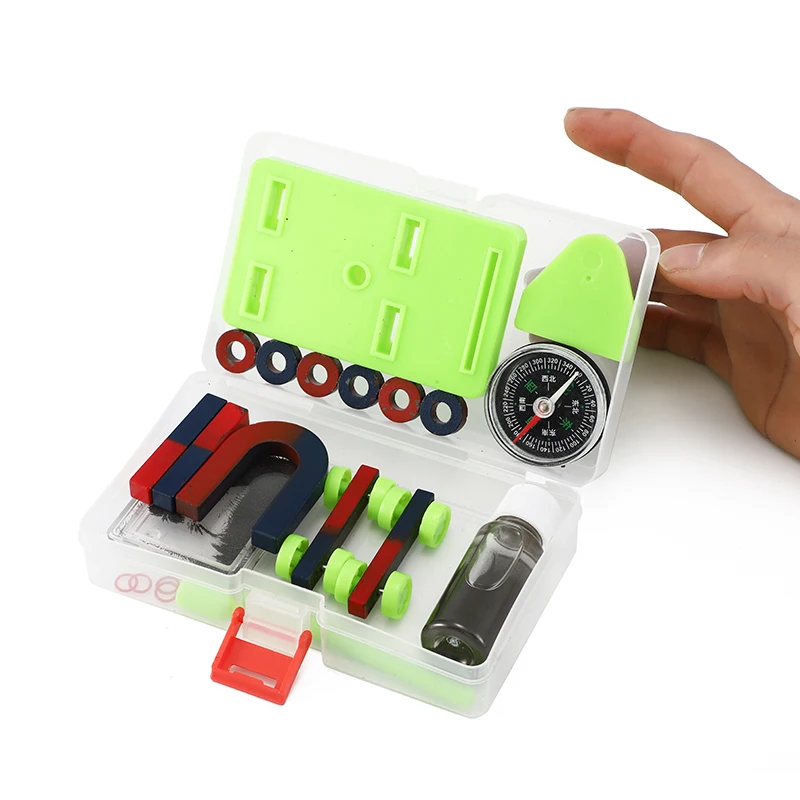 Fun Magnet Experiment Set Elementary School Science Equipment Puzzle Kindergarten Science Zone Toys