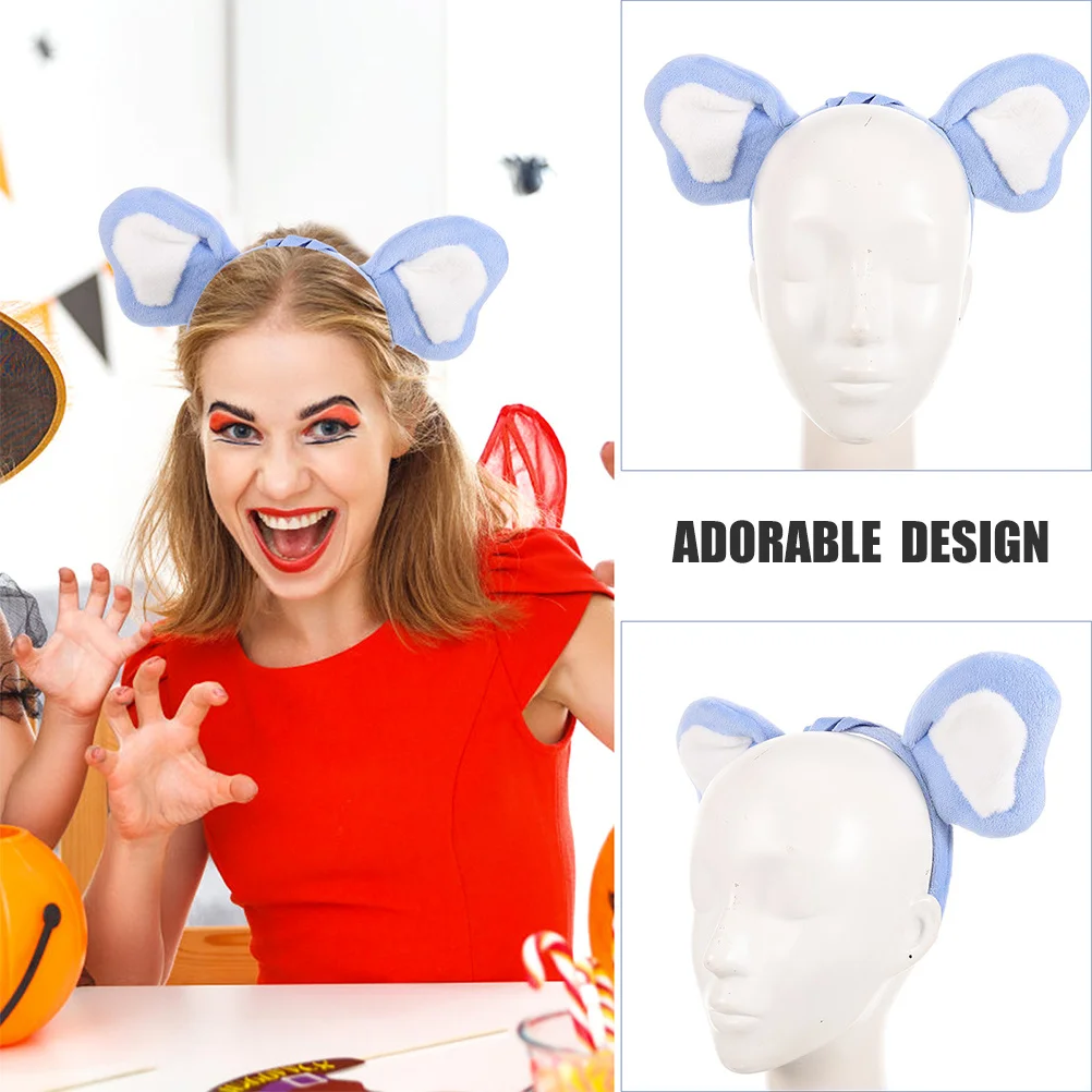 

2pcs Koala Hairbands Cute Animal Ear Headbands Soft Fabric Party Festival Dress Up Carnival Cosplay Accessory Hair Styling Tool