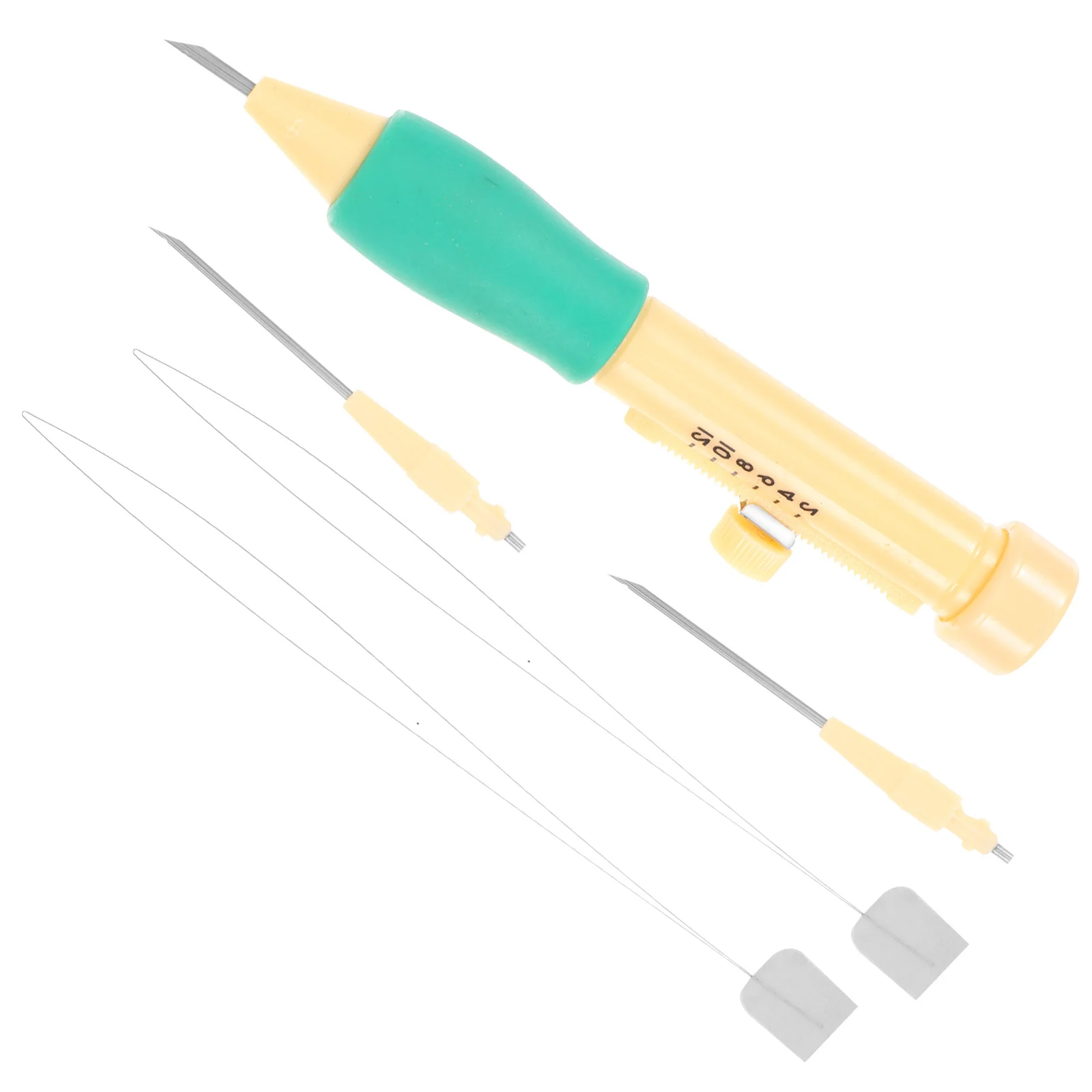 

1Set Punch Needle Set Embroidery Needles Crafting Kits Ergonomic Design Time Killing Fun DIY Projects for Adults