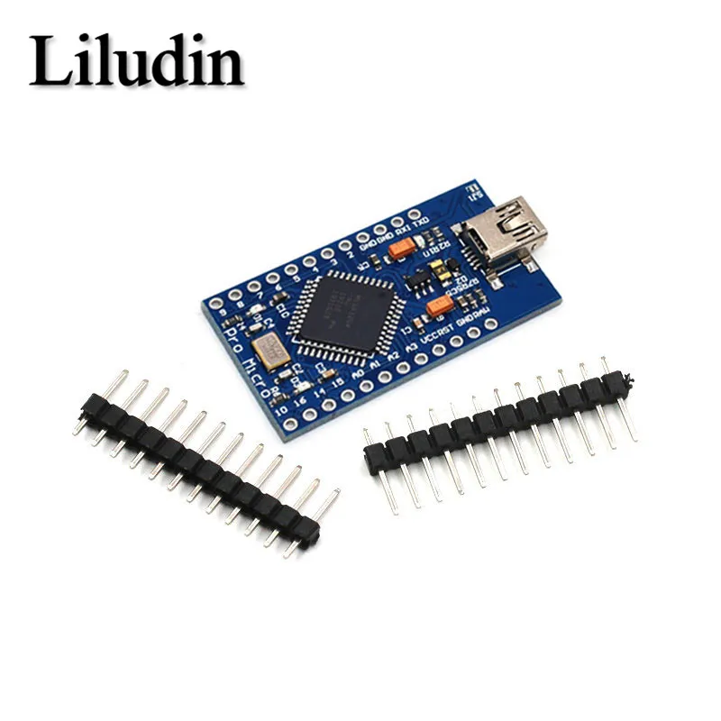 Pro Micro ATmega32U4 5V 16MHz Replace ATmega328 For arduino ATMega 32U4 Pro Mini With 2 Row Pin Header