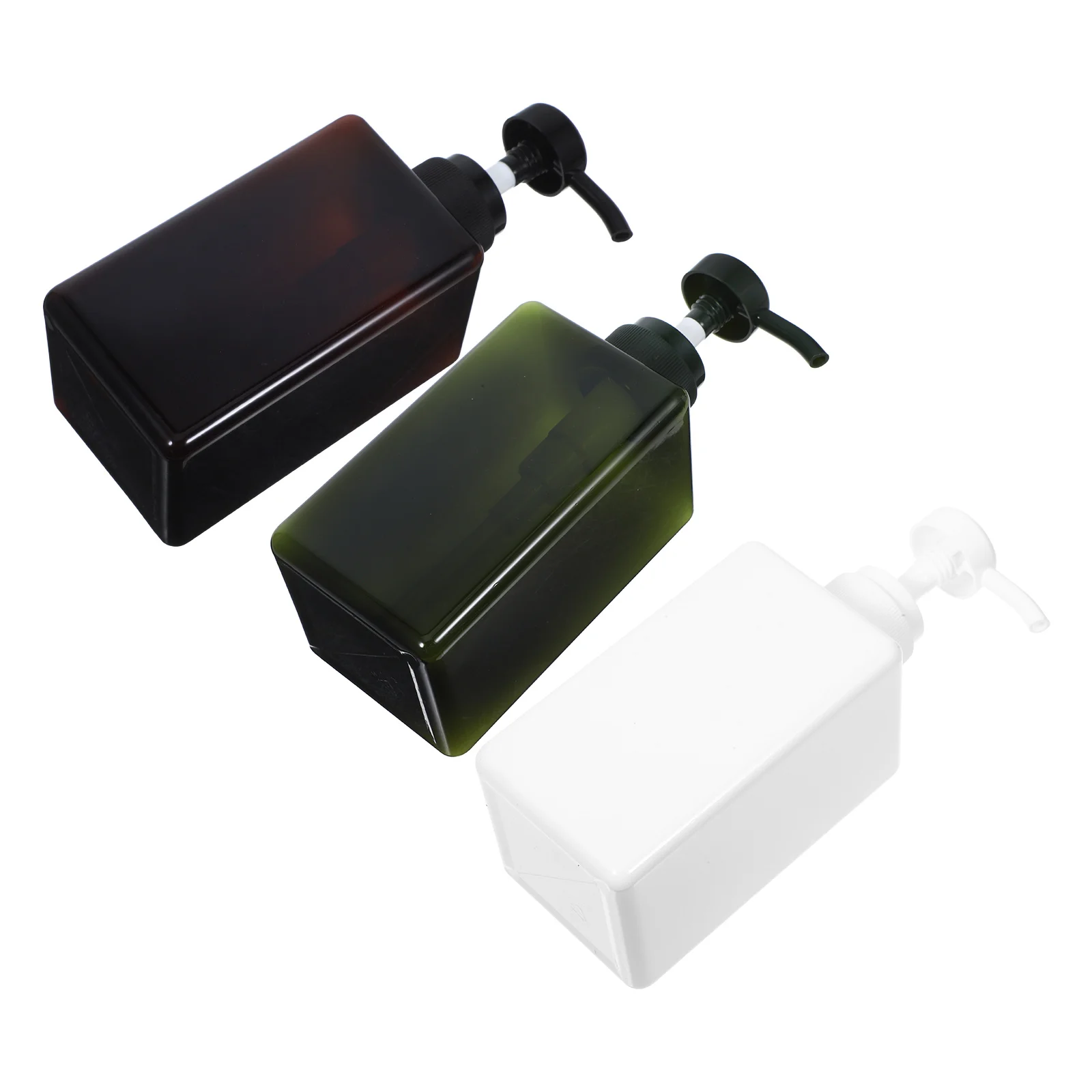 

3pcs Lotion Bottle Pressing Type Pp Sub Bottle For Shampoo Soap Water Hand Storage Multipurpose Leakproof Small Size