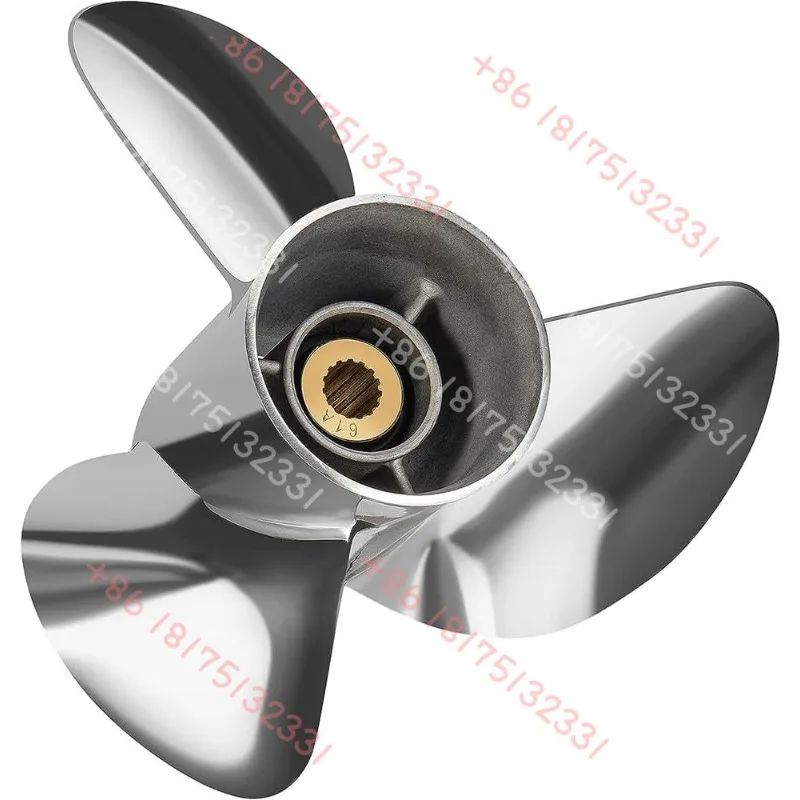 

OEM Upgrade Stainless Steel Boat Propeller for 150hp-250hp Outboard Engines 15 Spline Tooth New Condition