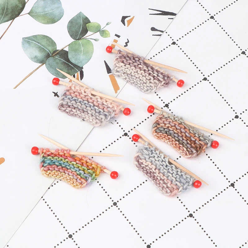 1/12 دمية مصغرة محاكاة سميكة محبوك سترة نموذج DIY بها بنفسك اكسسوارات زخرفة الزخرفية #5