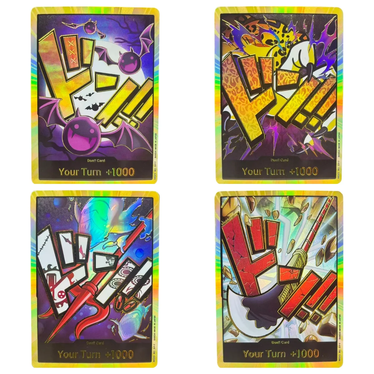 

ONE PIECE Collection Cards DON! Card Monkey D. Luffy Roronoa Zoro EN DIY High Quality Self Made Game Anime Cards Gift Toy