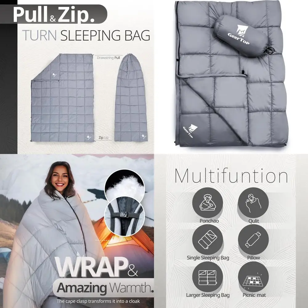 

Portable All-Weather Outdoor Blanket for Adults - Ideal for Hiking, Backpacking, Beach, Parks, Stadiums