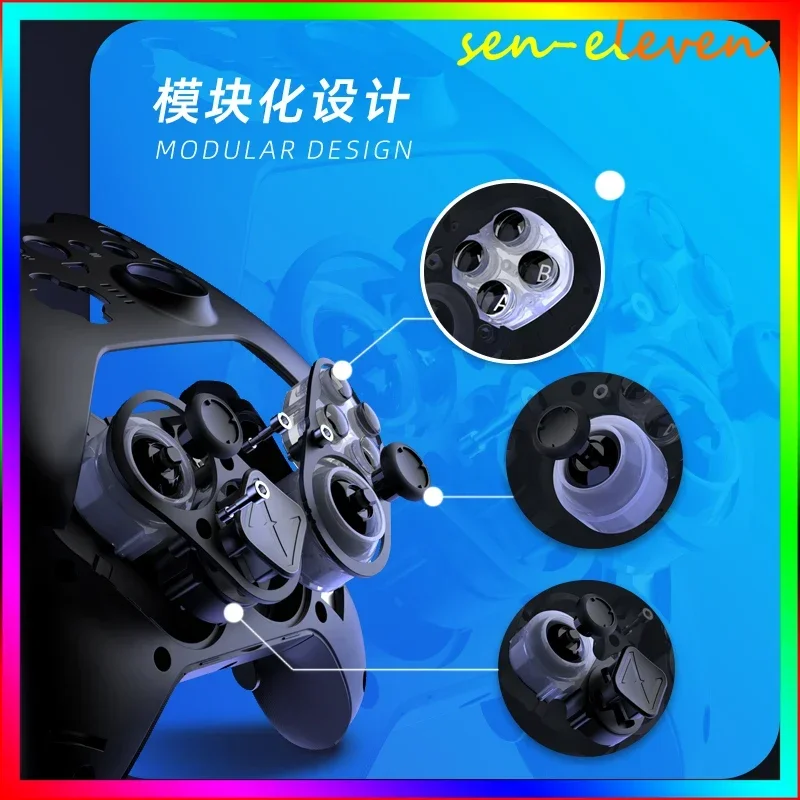 Zd O+Excellent Gaming Controller Elite Modular Sensory Rgb Switch Phone Bluetooth Controller Ns Tablet customiza  MH wilds