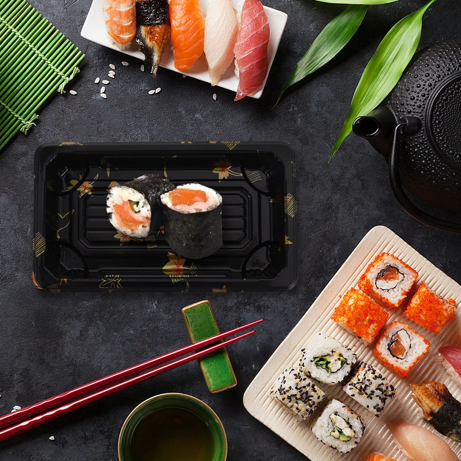 

Plastic Sushi Box Food Storage Container Plastic Packing Box Food Storage Box