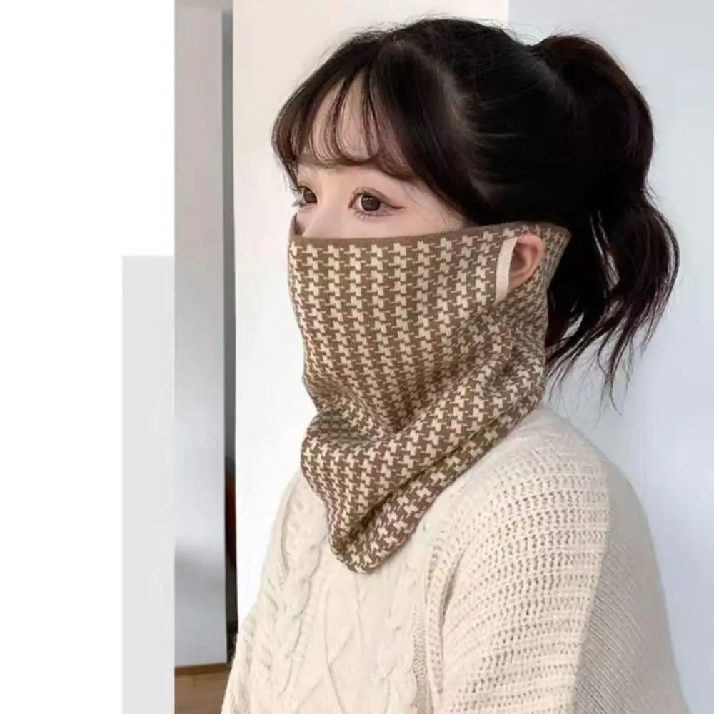 Thermal Hanging Ear Mask Breathable Neck Protection Skullcap Winter Scarf Headscarf Windproof Cycling Face Mask Riding