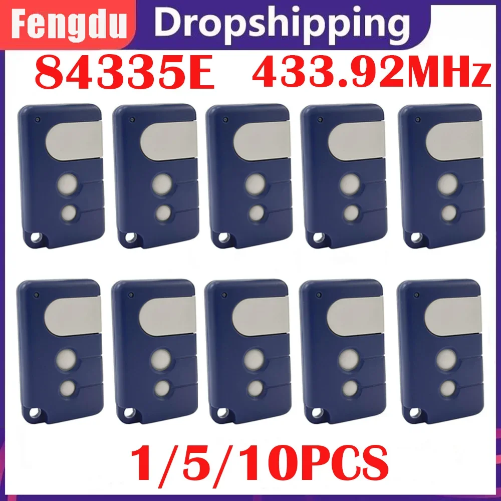 Garage Remote Electronic 10PCS Gate Control 433MHz Duplicator 84330E 94334CE 94333E 94334E Command Wireless Remote Control