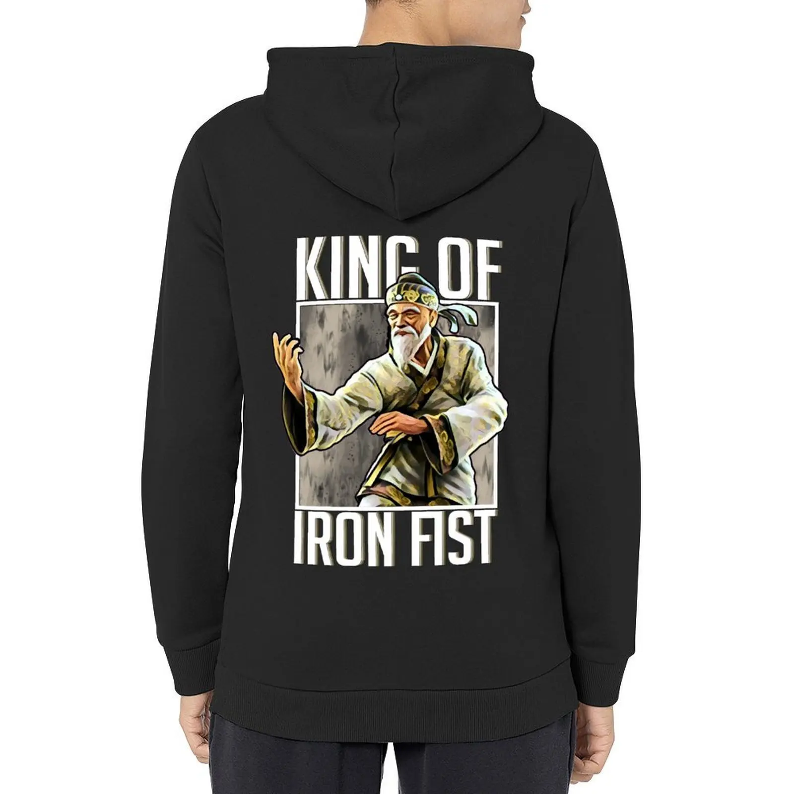 

King of Iron Fist - Wang Jinrei Hoodie men's autumn clothes anime clothing winter clothes men clothes japanese hoodie