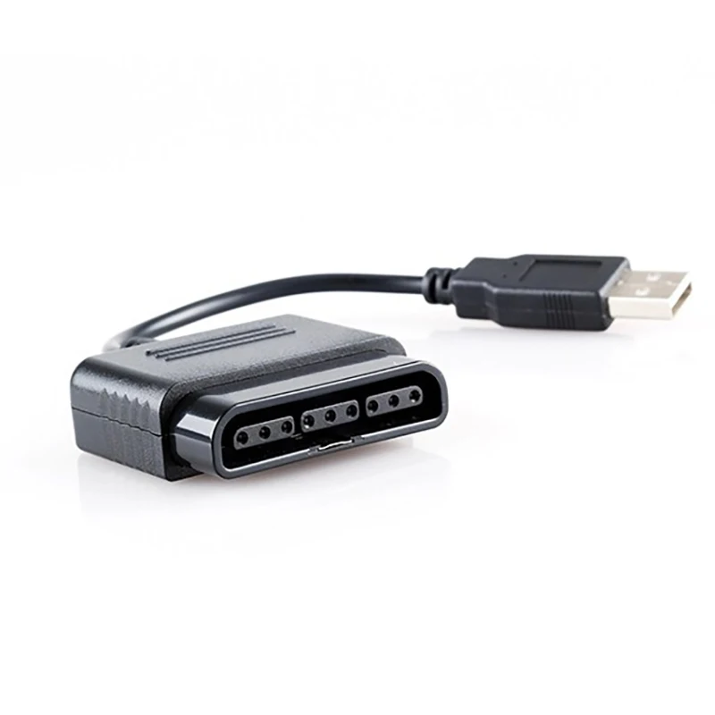 สายแปลง USB สำหรับ Sony PlayStation PS2 เป็น PS3 สำหรับเกมแพด สายต่อขยาย USB สำหรับคอนโซล PC อะแดปเตอร์สำหรับเครื่องเล่นเกม