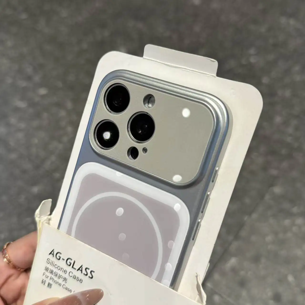 Color Collision Phone Case For iPhone 17 16 15 14 13 12 Pro Max For Magsafe Magnetic  Camera Window PC+TPU Shockproof Hard Cover