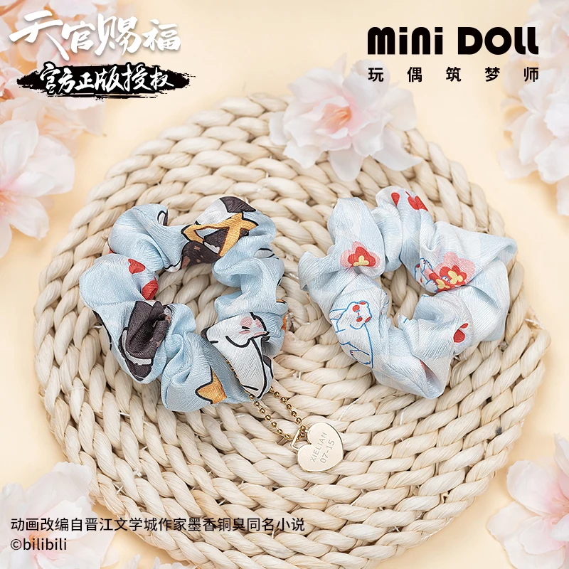 Anime Heaven Official’s Blessing Cute Hair Rope Character Props Ponytail Holder Headband Colorful Cloth Bands Hair Accessories