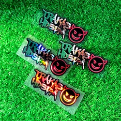 1PC TRAKAS HDSPM Demon Motorcycle Stickers Funny Waterproof Motorbike Fuel Tank Helmet Electric Scooter Sunscreen Vinyl Decals