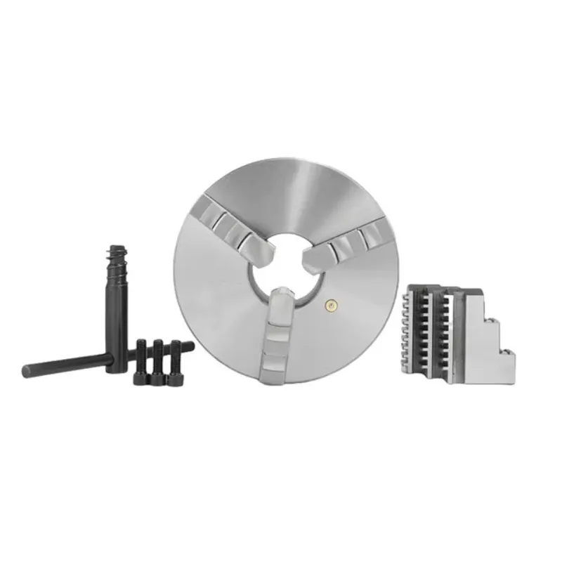 3 jaw hollow chuck numerical control hydraulic 4 inch 8 inch power chuck lathe stainless steel milling drilling chuck