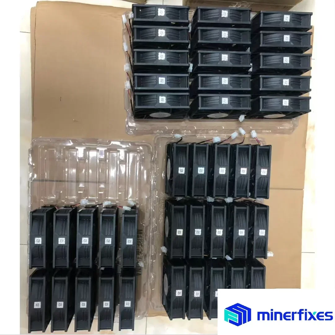 WhatsMiner Fan KZ14038B012U 12V 7.2A 14cm Fan 12V 7.2A 6PIN Draad Connector Hoge Snelheid Server computer Chassis Power Cooling Drop