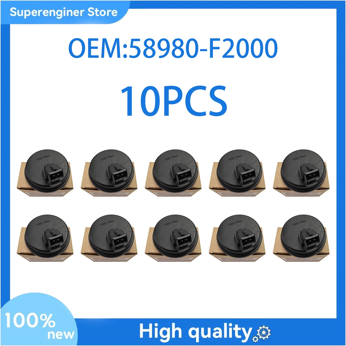 10PCS 58980-F2000 E… - image