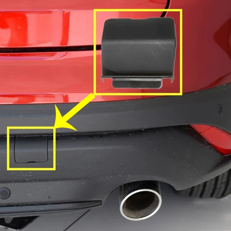 

Auto Rear Bumper Tow Hook Cap Cover no Paint for Mazda CX-4 CX4 2020 2021