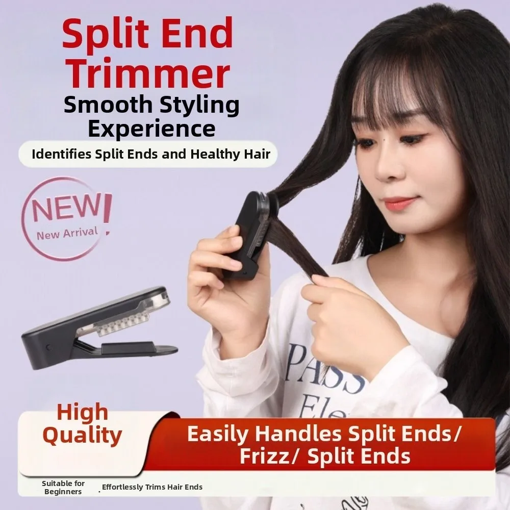 

Cordless Electric Hair Trimmer USB Rechargeable Dry Damaged Hair Mini Split End Trimmer Multi-Functional Hair Ends Trimmer