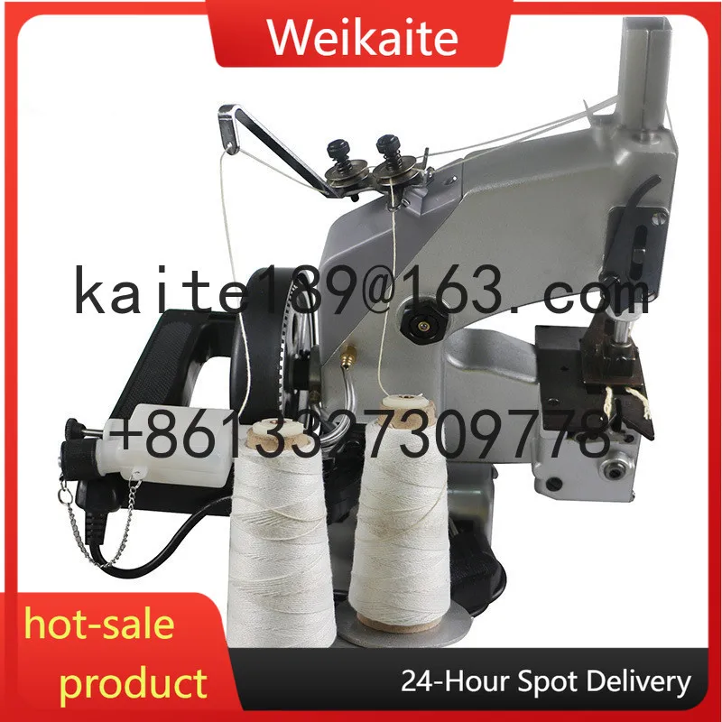 

Manual Portable Bag Closer for Rice Woven Bag Mini Sewing Machine Single Needle Double Thread Portable Bag Closer Machine