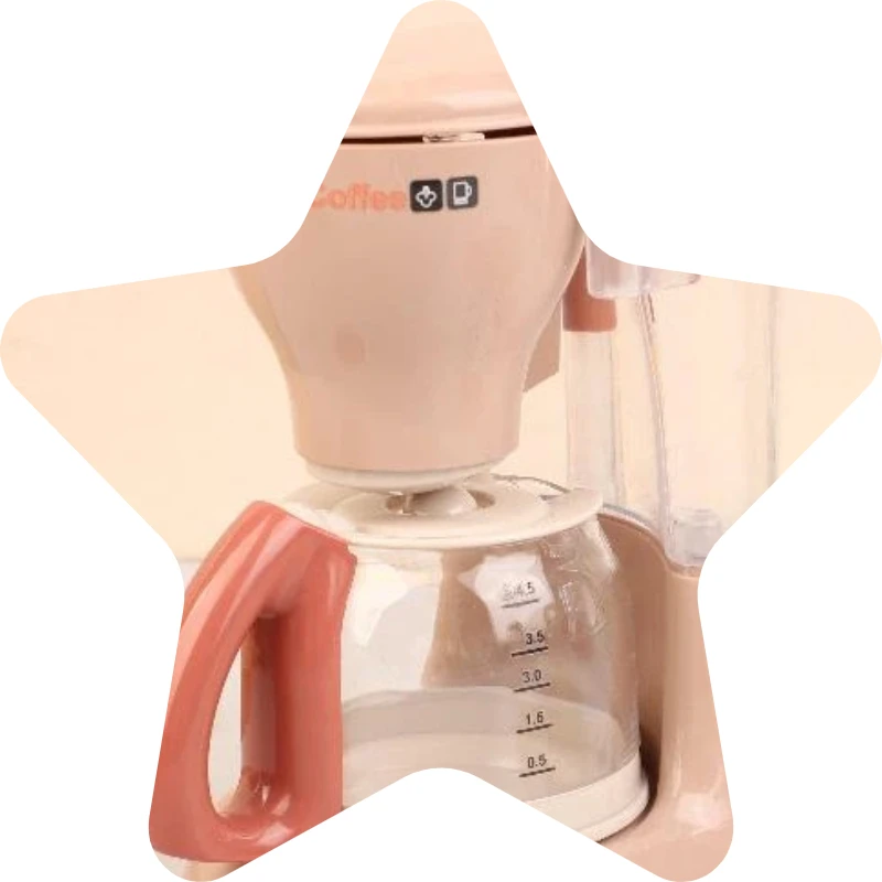 

Engaging Toy Mini Appliances for Kids Pretend Play, Washing Machine, Toaster, Coffee Maker and Vacuum Cleaner