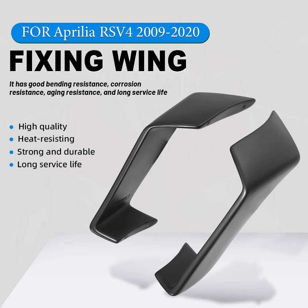 Suitable for Aprilia RSV4 2009-2020 motorcycle aerodynamic wing side panels, fixed wing air windshields ,high-quality side wings