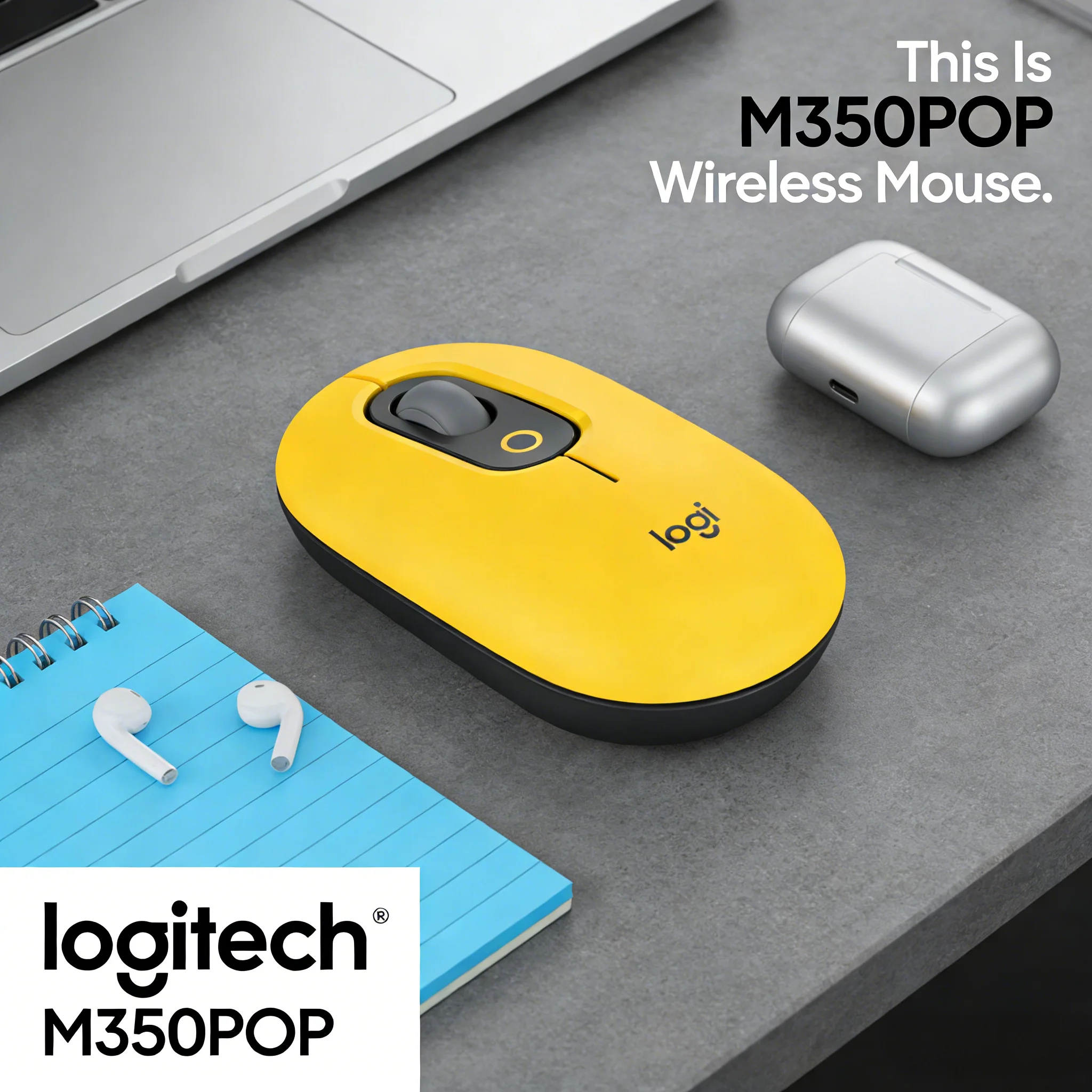 

Беспроводная мышь Logitech M305POP: легкая, для комфортного использования в течение всего дня