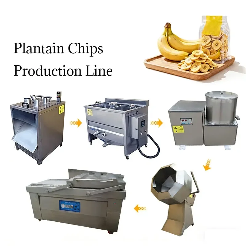 Factory Direct High Speed Banana Slicing Machine Slicer for Snack Food Processing Line